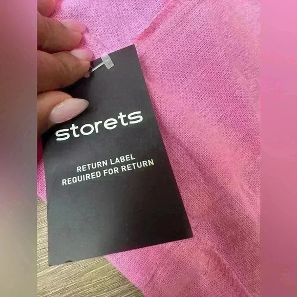 Nwt Storets Brianna Oversized Blazer pink size s/m - Picture 4 of 8